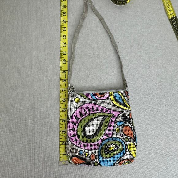Whiting & Davis mesh enamel pop art design bag - Picture 8 of 10